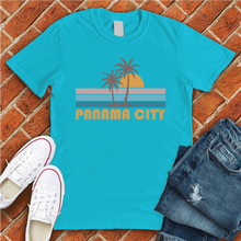 Load image into Gallery viewer, Panama City Palm Sunset Tee