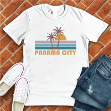 Load image into Gallery viewer, Panama City Palm Sunset Tee