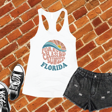 Load image into Gallery viewer, Forever Chasing Sunsets Florida Women's Tank Top