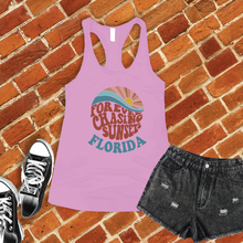 Load image into Gallery viewer, Forever Chasing Sunsets Florida Women's Tank Top
