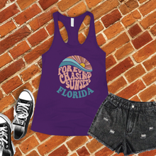 Load image into Gallery viewer, Forever Chasing Sunsets Florida Women's Tank Top