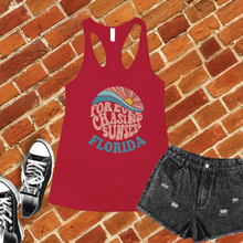 Load image into Gallery viewer, Forever Chasing Sunsets Florida Women's Tank Top