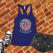 Load image into Gallery viewer, Forever Chasing Sunsets Florida Women's Tank Top