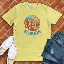 Load image into Gallery viewer, Forever Chasing Sunsets Florida Tee