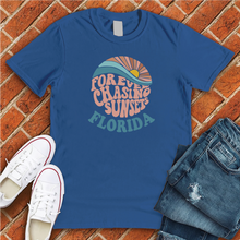 Load image into Gallery viewer, Forever Chasing Sunsets Florida Tee