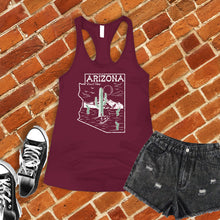 Load image into Gallery viewer, Arizona Cactus Women's Tank Top