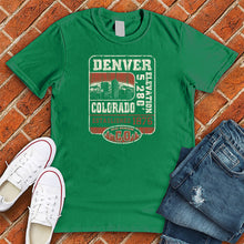 Load image into Gallery viewer, Denver Skyline & Elevation Tee