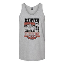 Load image into Gallery viewer, Denver Skyline & Elevation Unisex Tank Top