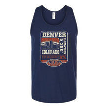 Load image into Gallery viewer, Denver Skyline & Elevation Unisex Tank Top