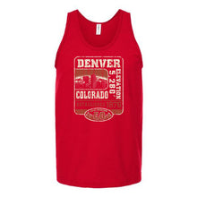 Load image into Gallery viewer, Denver Skyline & Elevation Unisex Tank Top