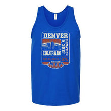 Load image into Gallery viewer, Denver Skyline & Elevation Unisex Tank Top