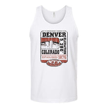 Load image into Gallery viewer, Denver Skyline & Elevation Unisex Tank Top