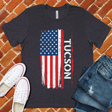 Load image into Gallery viewer, Tucson Flag Varsity Type Tee