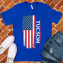 Load image into Gallery viewer, Tucson Flag Varsity Type Tee