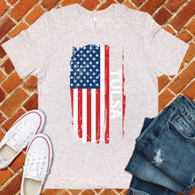 Load image into Gallery viewer, Tulsa Flag Varsity Type Tee