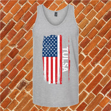 Load image into Gallery viewer, Tucson Flag Varsity Type Unisex Tank Top