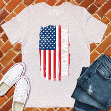 Load image into Gallery viewer, New York Flag Varsity Type Tee
