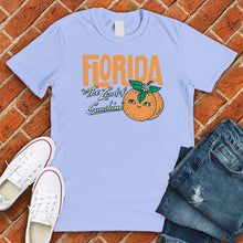 Load image into Gallery viewer, Florida Orange Sunshine Tee