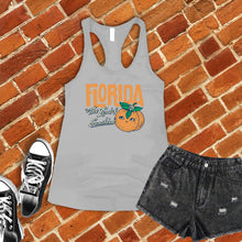 Load image into Gallery viewer, Florida Orange sunshine Women's Tank Top