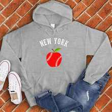Load image into Gallery viewer, New York Apple Lace Baseball Hoodie