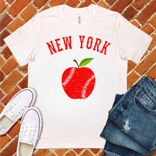 Load image into Gallery viewer, New York Apple Lace Baseball Tee