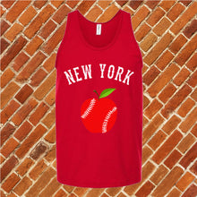 Load image into Gallery viewer, New York Apple Lace Baseball Unisex Tank Top