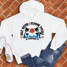 Load image into Gallery viewer, Salt Water Flower Petals Florida Hoodie
