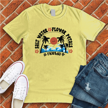 Load image into Gallery viewer, Salt Water Flower Petals Florida Tee