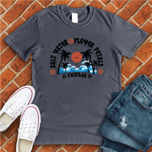 Load image into Gallery viewer, Salt Water Flower Petals Florida Tee