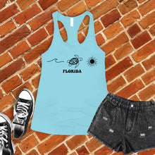 Load image into Gallery viewer, Sea Turtle Florida Women's Tank Top
