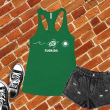 Load image into Gallery viewer, Sea Turtle Florida Women's Tank Top