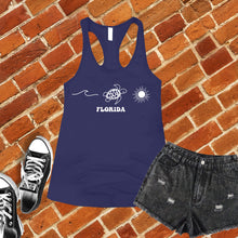 Load image into Gallery viewer, Sea Turtle Florida Women's Tank Top