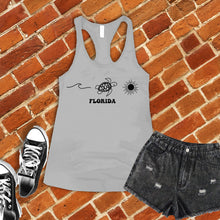 Load image into Gallery viewer, Sea Turtle Florida Women's Tank Top