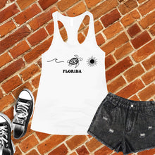 Load image into Gallery viewer, Sea Turtle Florida Women's Tank Top