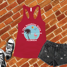 Load image into Gallery viewer, Florida Flamingo Women's Tank Top