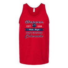 Load image into Gallery viewer, Denver Mile High Colorado Unisex Tank Top