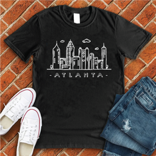 Load image into Gallery viewer, Atlanta Doodle Skyline Tee