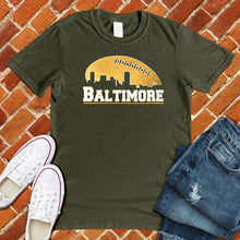 Load image into Gallery viewer, Baltimore Football Tee