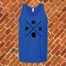 Load image into Gallery viewer, PHX Arizona X Unisex Tank Top
