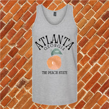 Load image into Gallery viewer, Atlanta The Peach State Unisex Tank Top