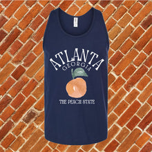 Load image into Gallery viewer, Atlanta The Peach State Unisex Tank Top