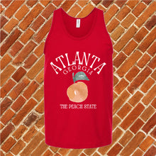 Load image into Gallery viewer, Atlanta The Peach State Unisex Tank Top