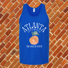 Load image into Gallery viewer, Atlanta The Peach State Unisex Tank Top