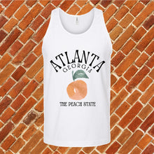 Load image into Gallery viewer, Atlanta The Peach State Unisex Tank Top