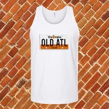 Load image into Gallery viewer, Old ATL License Plate Unisex Tank Top