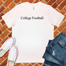 Load image into Gallery viewer, College Football Tee