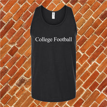 Load image into Gallery viewer, College Football Unisex Tank Top