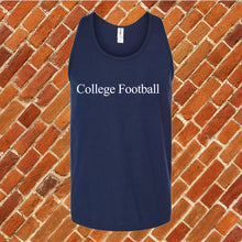 Load image into Gallery viewer, College Football Unisex Tank Top