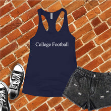 Load image into Gallery viewer, College Football Women's Tank Top