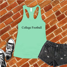 Load image into Gallery viewer, College Football Women's Tank Top